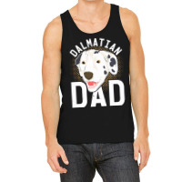 Dalmatian T  Shirt Dalmatian Dad Dog Lover Dog Owner Dalmatian T  Shir Tank Top | Artistshot