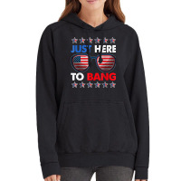 Just Here To Bang Funny 4th Of July Usa Sunglasses T Shirt Vintage Hoodie | Artistshot