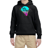 Vaporwave Aesthetic. Vintage Palm Paradise. Retro Palm Tree T Shirt Youth Hoodie | Artistshot