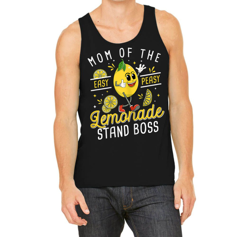 Womens Mom Of The Lemonade Stand Boss Funny Lemon Sell Lemonade T Shir Tank Top by JahmayaWhittle | Artistshot