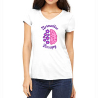 Normalize Therapy - Society Women's V-neck T-shirt | Artistshot