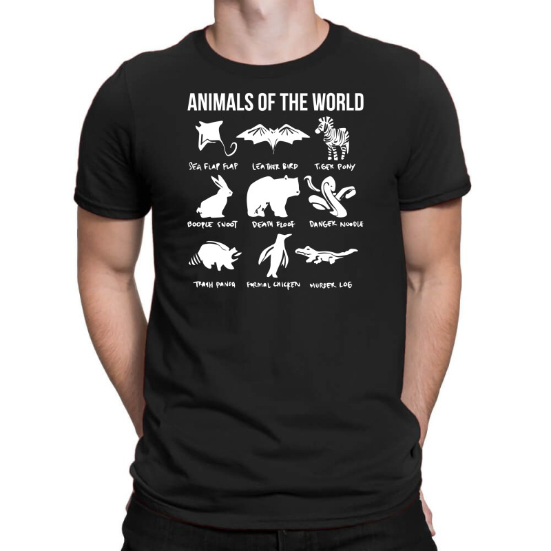 Animals Of The World Funny Vintage Humor Classic T-shirt | Artistshot