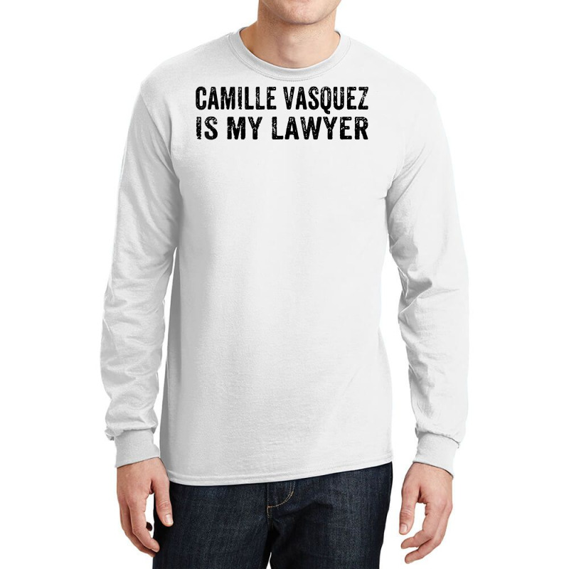 Camille Vasquez Is My Lawyer Vintage T Shirt Long Sleeve Shirts | Artistshot