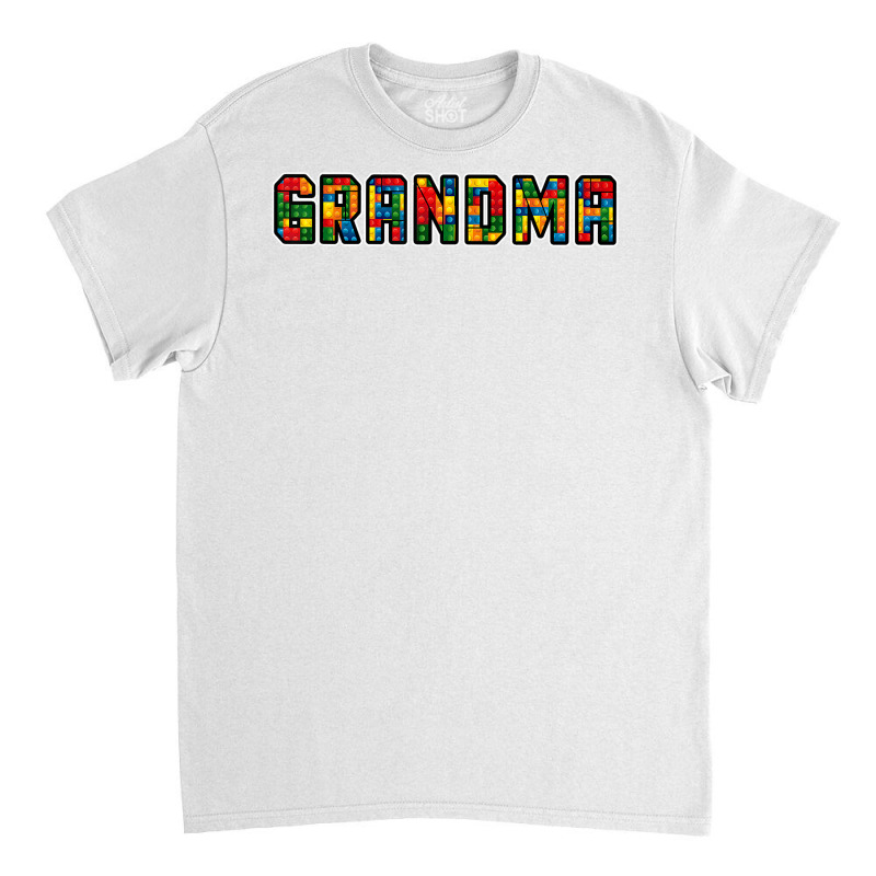 Brick Builder Funny Blocks Master Builder Grandma T Shirt Classic T-shirt | Artistshot