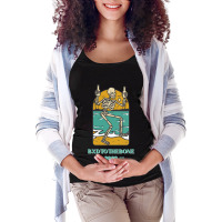 Beach Ghost To The Bone Maternity Scoop Neck T-shirt | Artistshot