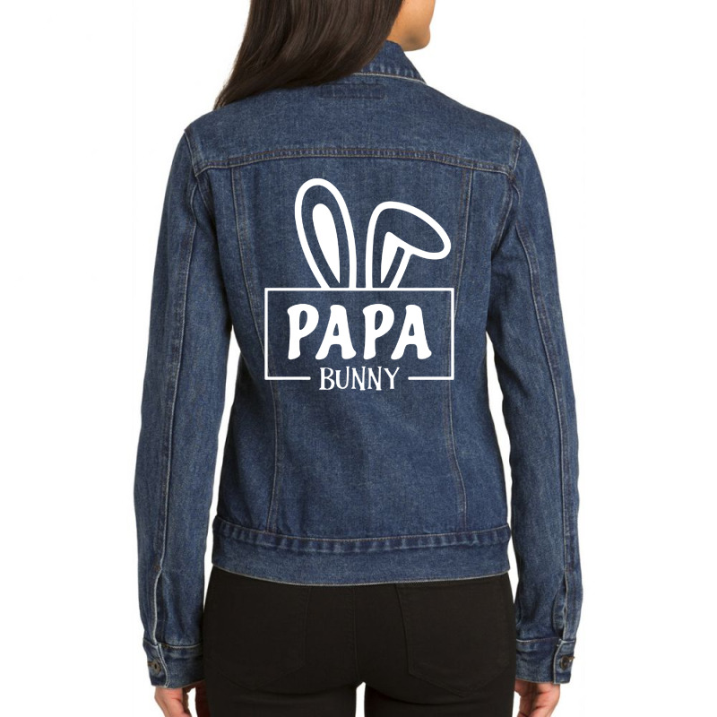 Good Rabbit Funny Ladies Denim Jacket | Artistshot