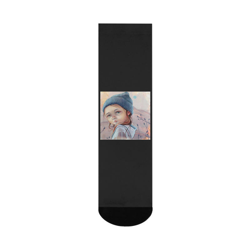 Giclee - Beautiful Children Crew Socks | Artistshot