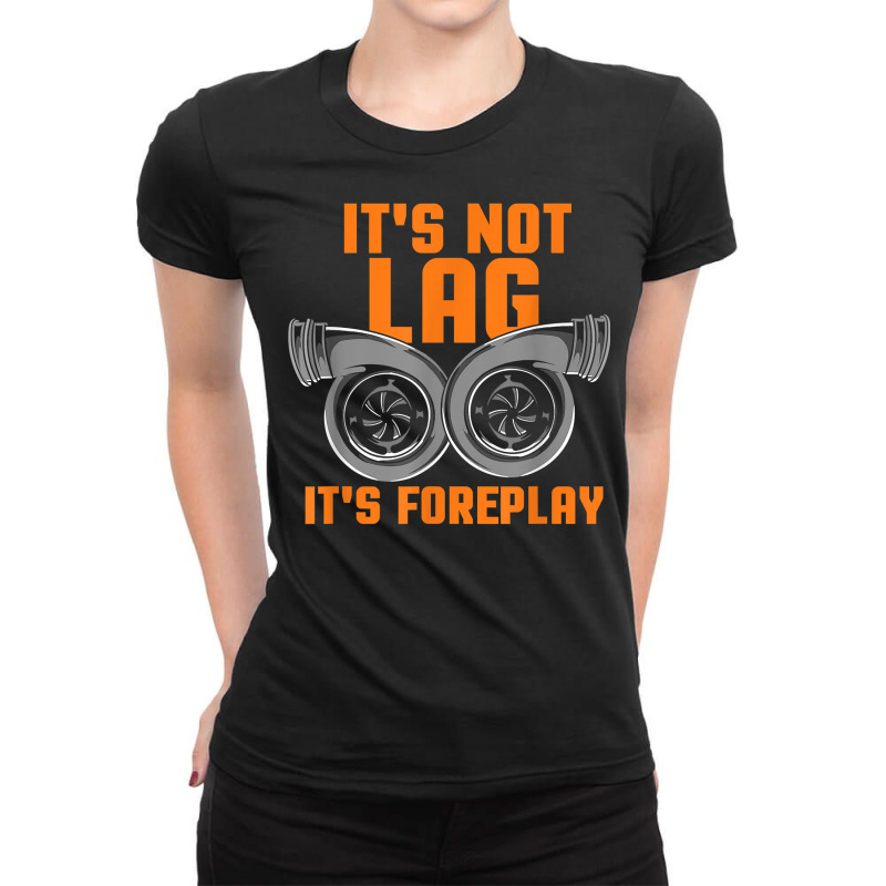 Turbocharger Turbo Snail T Shirt Ladies Fitted T-Shirt by KretschmerBridge | Artistshot