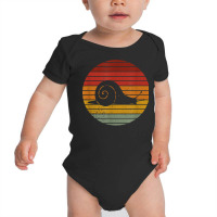 Snail Shirt, Retro Vintage Snail Animal T Shirt Baby Bodysuit | Artistshot