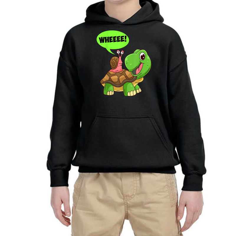 Wheeee! Snail Turtle Slow Jogger Runner Running T Shirt Youth Hoodie by AakritiRosek1997 | Artistshot