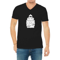 Genius By Birth Slacker By Choice 77750001 V-neck Tee | Artistshot