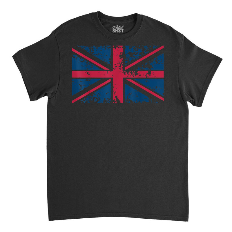 Union Jack Vintage Uk Flag Shirt  Britain Loyalists Gift Classic T-shirt | Artistshot