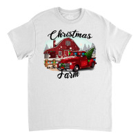 Farm On The Truck Christmas Classic T-shirt | Artistshot