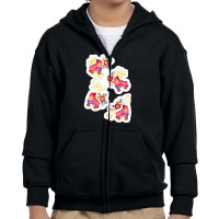 Blue Bird Of Paradise 44378659 Youth Zipper Hoodie | Artistshot