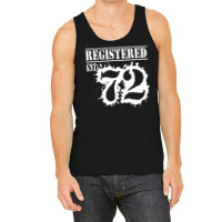 Registered No 72 Tank Top | Artistshot