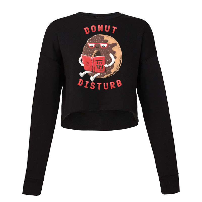 Donut Disturb Cropped Sweater by Mbeler | Artistshot