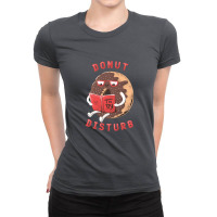 Donut Disturb Ladies Fitted T-shirt | Artistshot