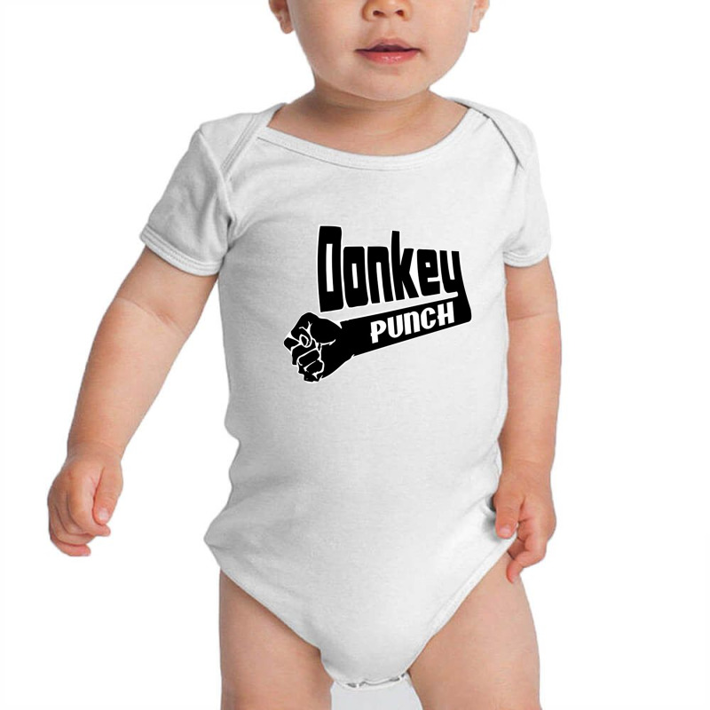 Donkey Punch Baby Bodysuit by Mbeler | Artistshot