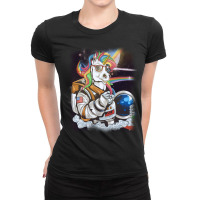 Perfect Astronaut Unicorn In The Space. Ladies Fitted T-shirt | Artistshot