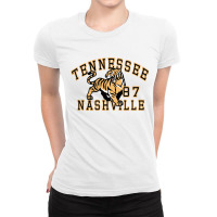 Tennessee Nashville Ladies Fitted T-shirt | Artistshot