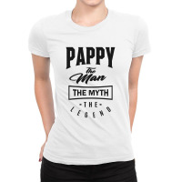 Pappy The Myth The Legend Ladies Fitted T-shirt | Artistshot