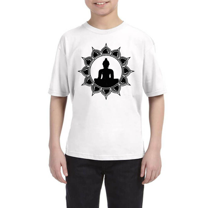 Buddha Meditation Youth Tee by barbarkah | Artistshot