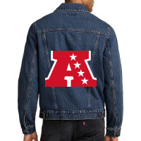 American West Football Conference Men Denim Jacket | Artistshot