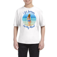 I Got Summer On My Mind, Woman On The Beach T Shirt Youth Tee | Artistshot