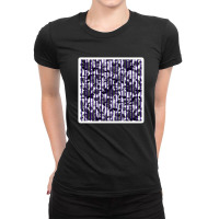 Modern Black And White Geometric Pineapples 25882190 Ladies Fitted T-shirt | Artistshot