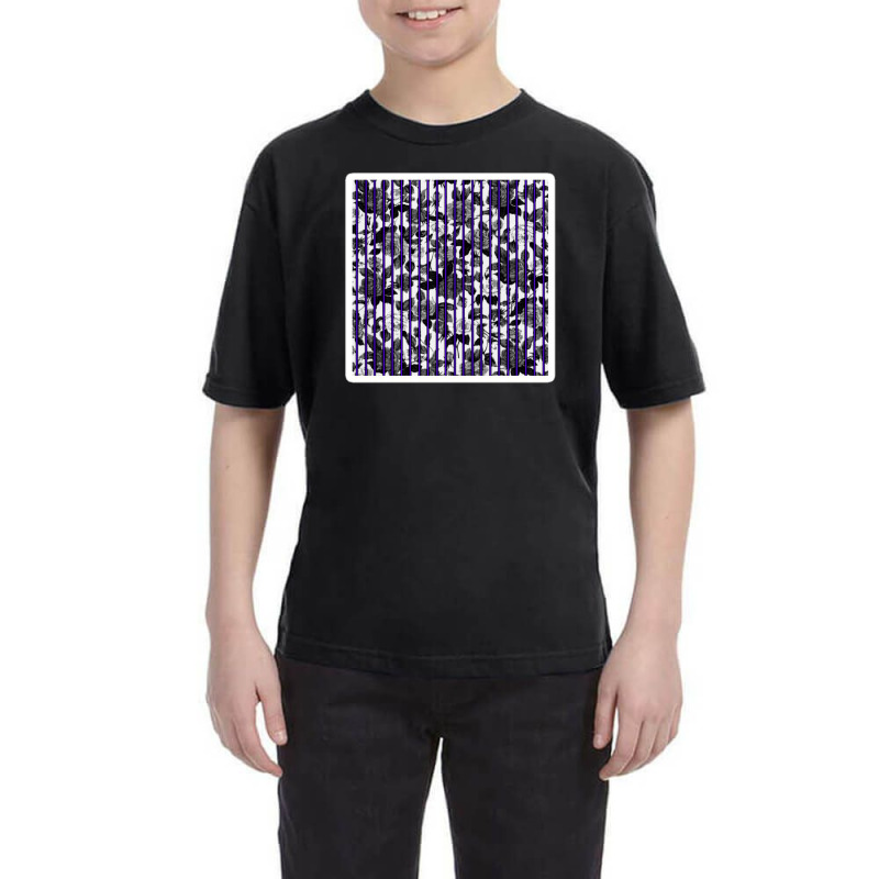 Modern Black And White Geometric Pineapples 25882190 Youth Tee by izank2 | Artistshot