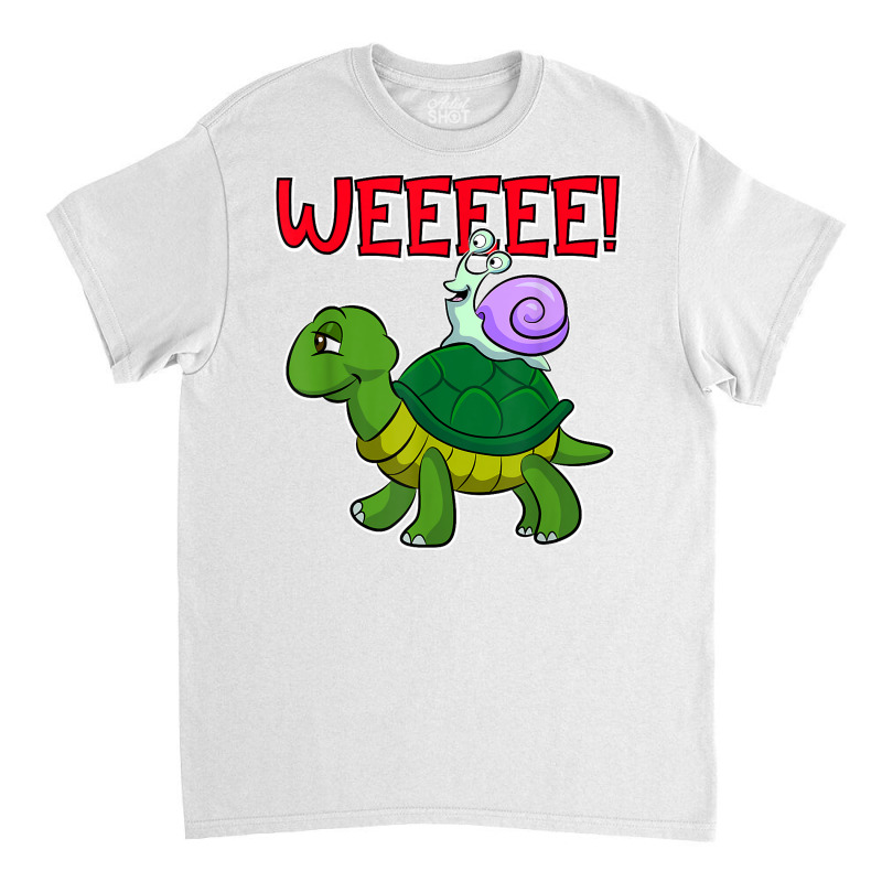 Funny Turtle Snail Running T Shirt Classic T-shirt by KretschmerBridge | Artistshot