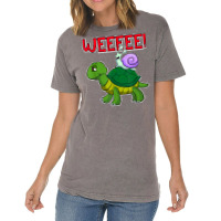 Funny Turtle Snail Running T Shirt Vintage T-shirt | Artistshot