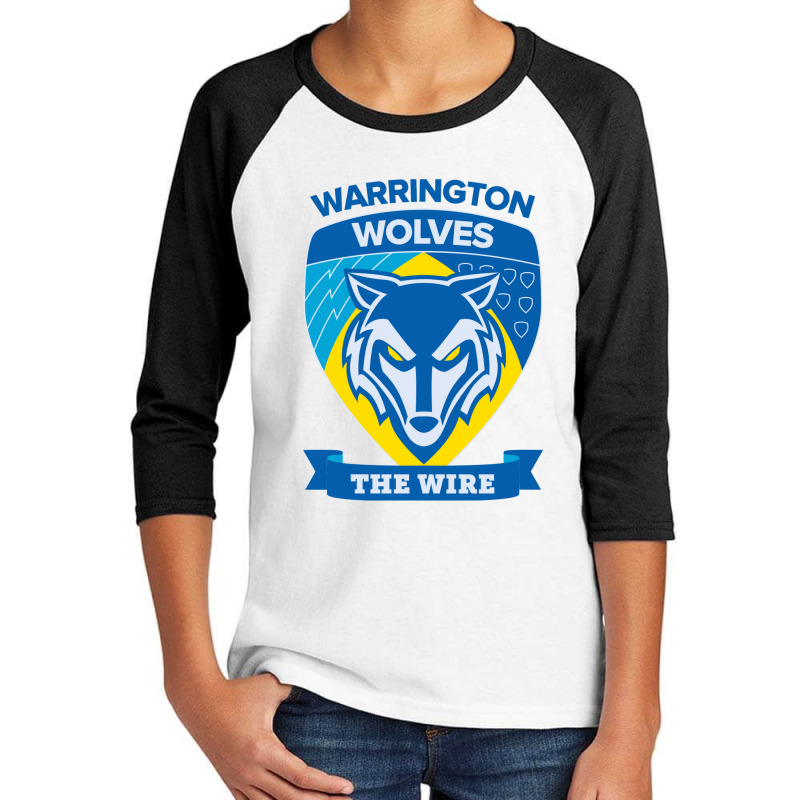 Warrington Wolves Youth 3/4 Sleeve | Artistshot