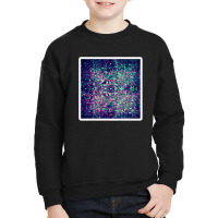 Modern Marble Rose Gold And Navy Blue Tricut Geo 22811560 Youth Sweatshirt | Artistshot