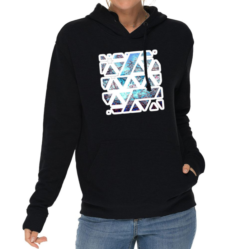 Modern Messy White And Black Paint Brushstrokes 15685444 Lightweight Hoodie by izank2 | Artistshot