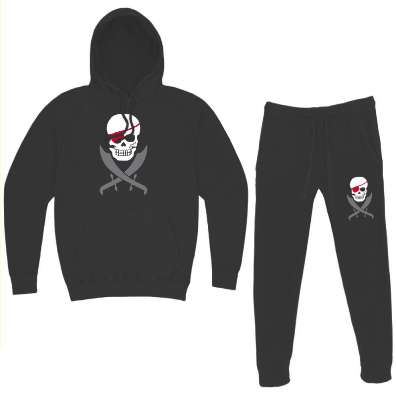 Pirate Skull Crossed Swords Hoodie & Jogger Set | Artistshot