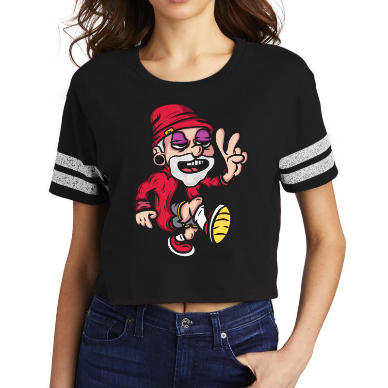 Angry Grandpa Scorecard Crop Tee by Grafixbychawki | Artistshot