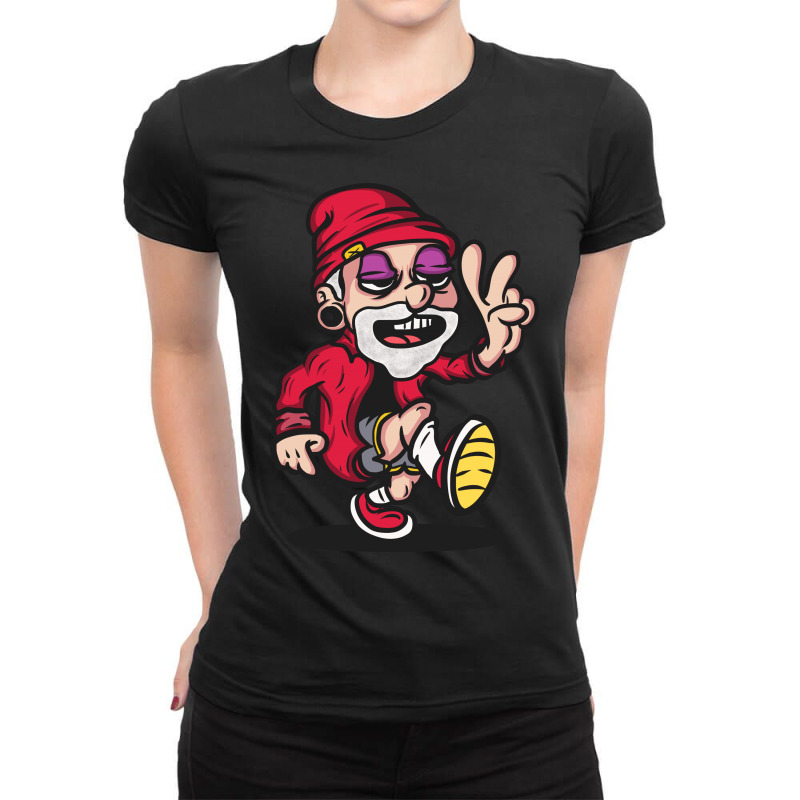 Angry Grandpa Ladies Fitted T-Shirt by Grafixbychawki | Artistshot