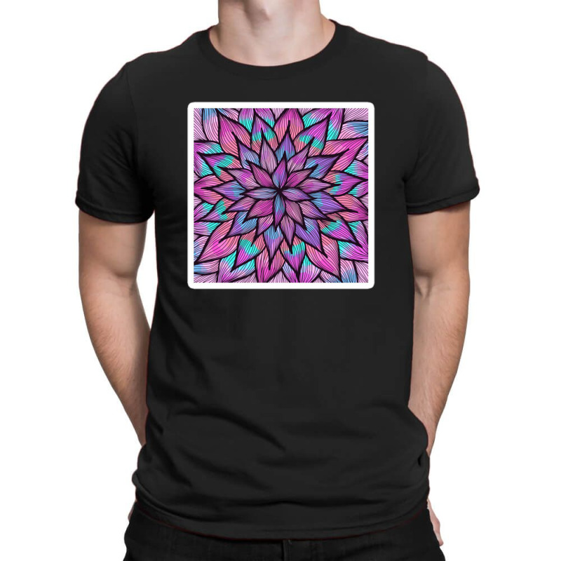 Modern Rose Gold Glitter Black White Color Blocks T-Shirt by izank2 | Artistshot