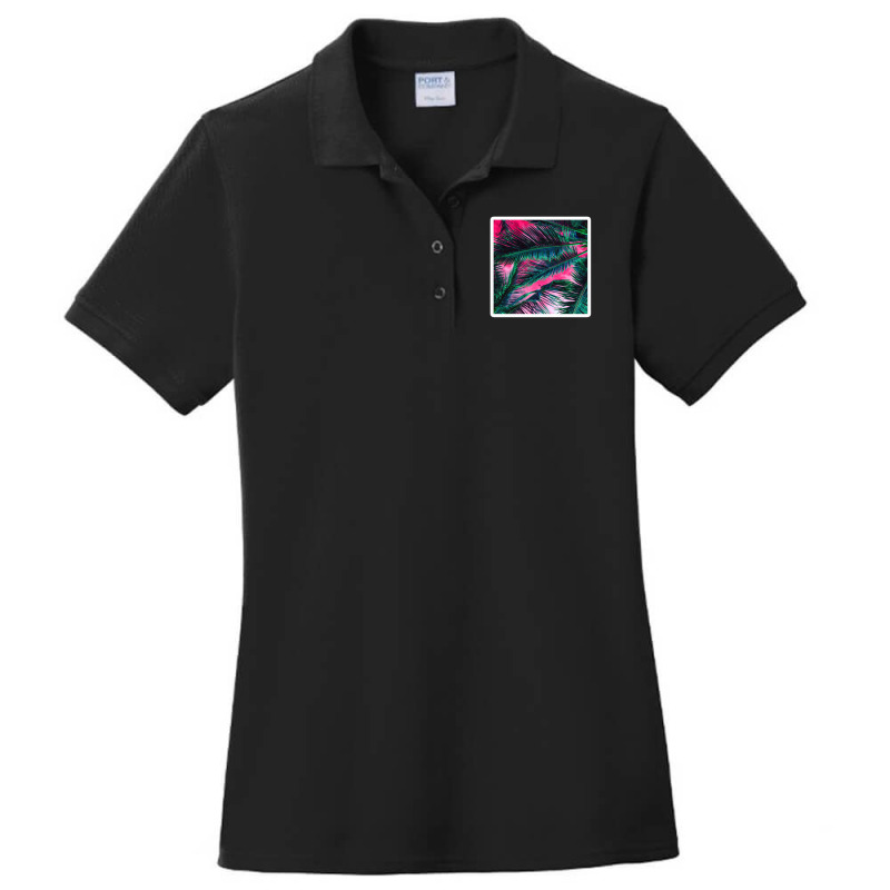 Modern Rose Gold Peacock Teal Marble 41975689 Ladies Polo Shirt by izank2 | Artistshot