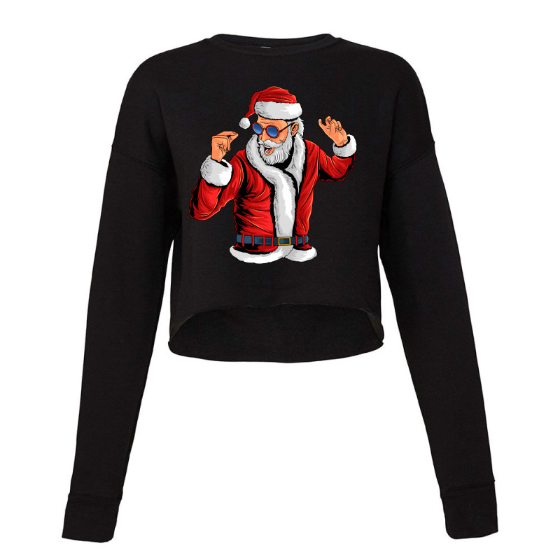 Santa Claus Cropped Sweater by ŞEN | Artistshot