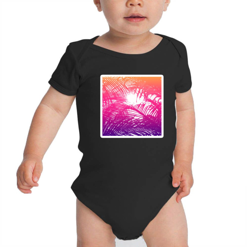 Modern Sparkly Faux Glitter Geometric Triangles 19221820 Baby Bodysuit by izank2 | Artistshot