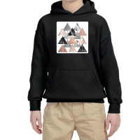 Modern Trendy Black And White Hand Drawn Line Art 14931561 Youth Hoodie | Artistshot