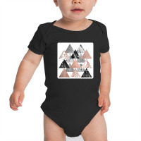 Modern Trendy Black And White Hand Drawn Line Art 14931561 Baby Bodysuit | Artistshot