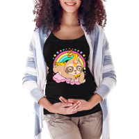 Animal T  Shirt Cute Sloth Magical Unicorn Slothicorn Lazy Animal T  S Maternity Scoop Neck T-shirt | Artistshot