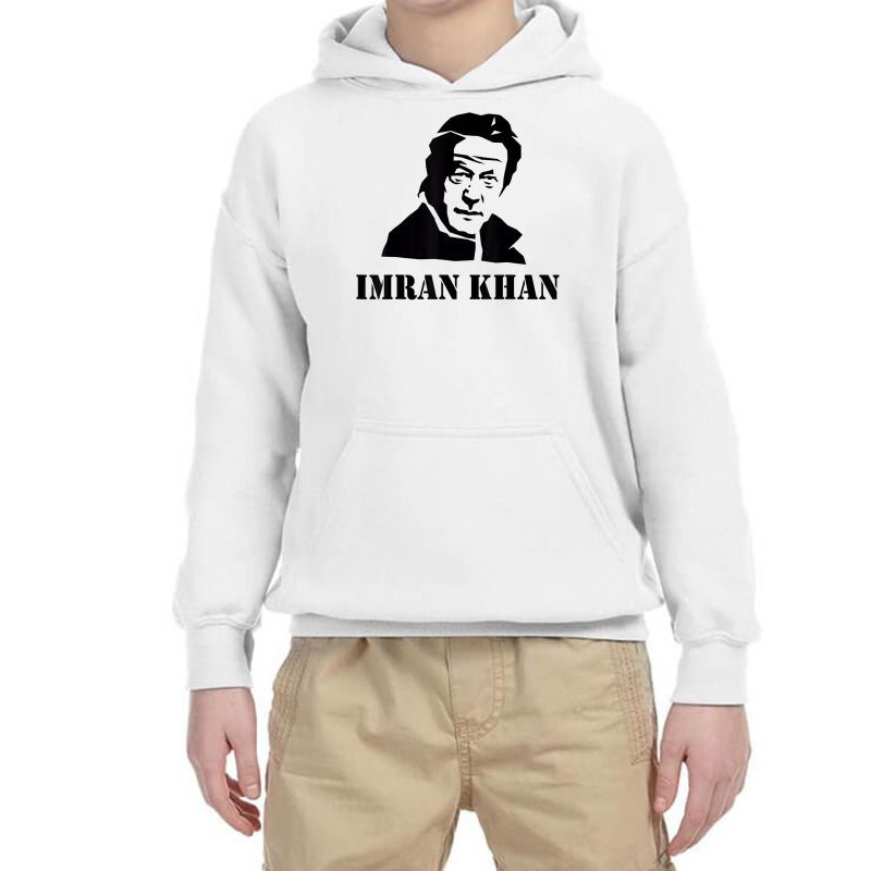 Imran Khan   Pakistani Prime Minister T Shirt Youth Hoodie by ebertfran1985 | Artistshot