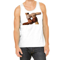 No Racism White And Black Tank Top | Artistshot