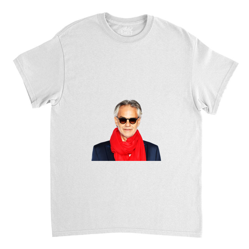 Andrea Bocelli - Italian Operatic Tenor And Multi-instrumentalist Classic T-shirt by Primala Shop | Artistshot