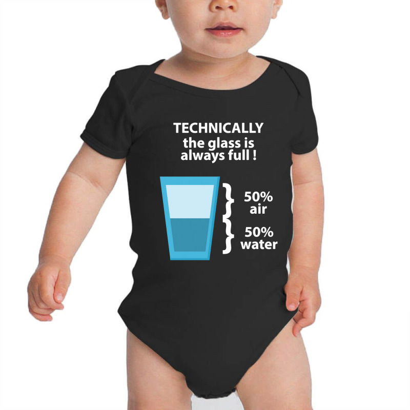 Water Glass Full Baby Bodysuit by yani dwicahya | Artistshot