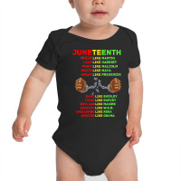 Juneteenth Insprire Like Martin T  Shirtjuneteenth Insprire Like Marti Baby Bodysuit | Artistshot